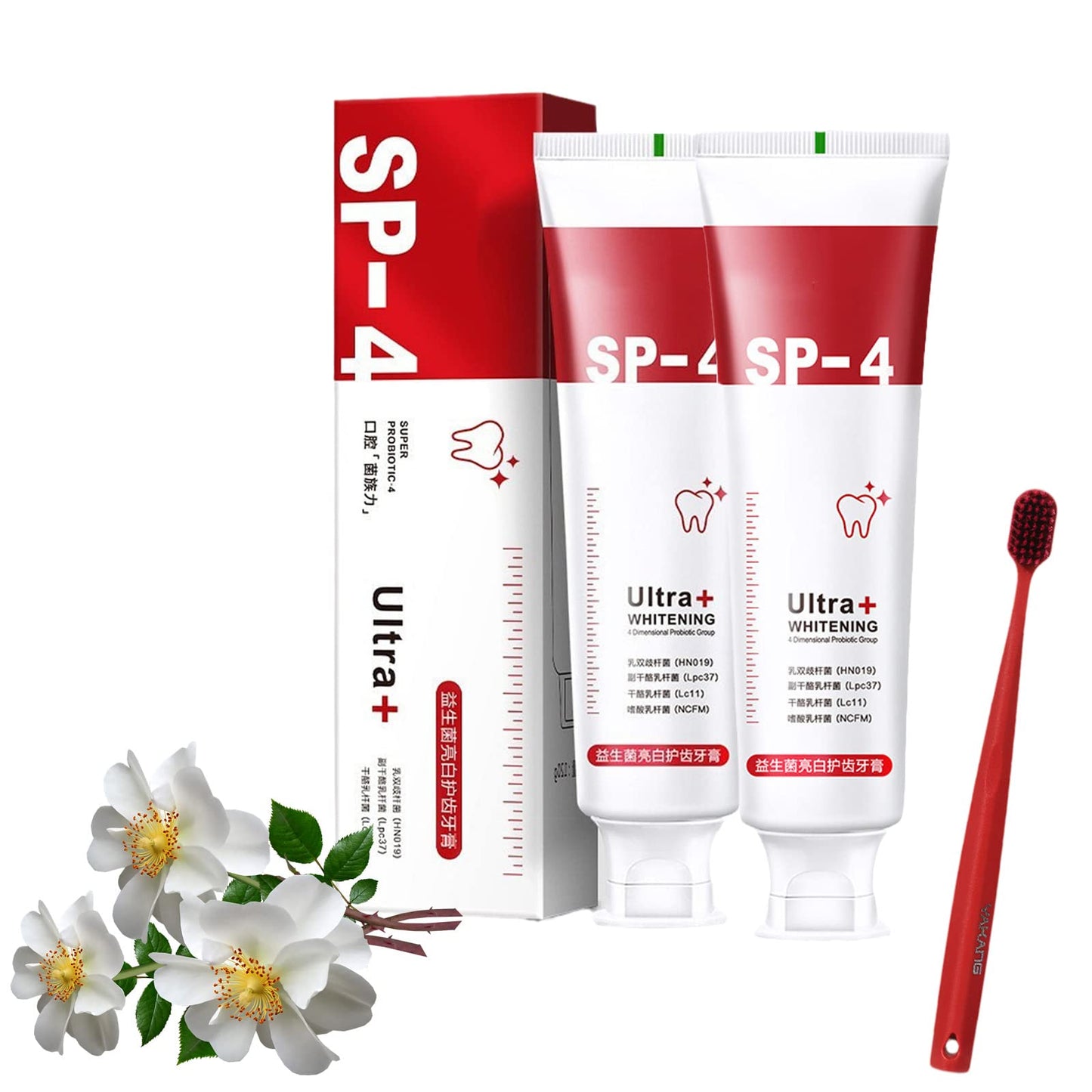 Brightening & Stain Removing Probiotic Toothpaste