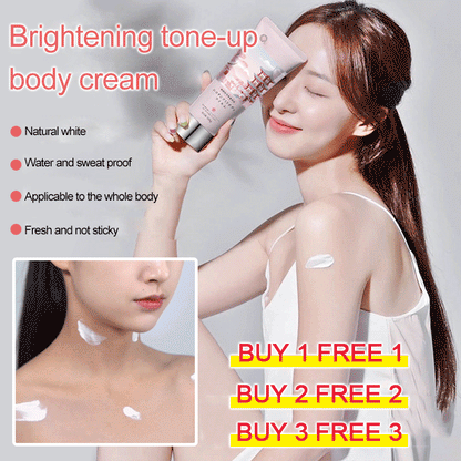 Brightening tone-up body cream
