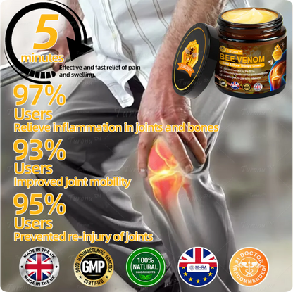 ✅Official Store: Bee-Venom Pain-Relief Bone Healing Cream✅( BOA Approved)(🔥𝑳𝒂𝒔𝒕 𝒅𝒂𝒚 𝒑𝒓𝒐𝒎𝒐𝒕𝒊𝒐𝒏 50% 𝒐𝒇𝒇)🍀