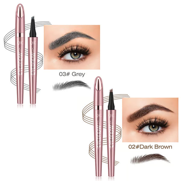 🎁Last Day Buy 1 Get 1 Free✨Waterproof Micro-Fork Eyebrow Pencil, Long-Lasting Brow Pen for Natural Hair-Like Strokes