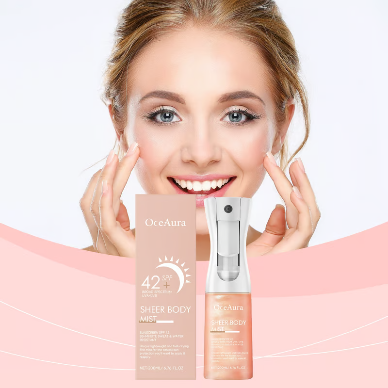 🎉BUY 2 GET 1 FREE🔥☀️Sheer Body Mist Sunscreen-SPF 42 - 6.8 oz 🌊