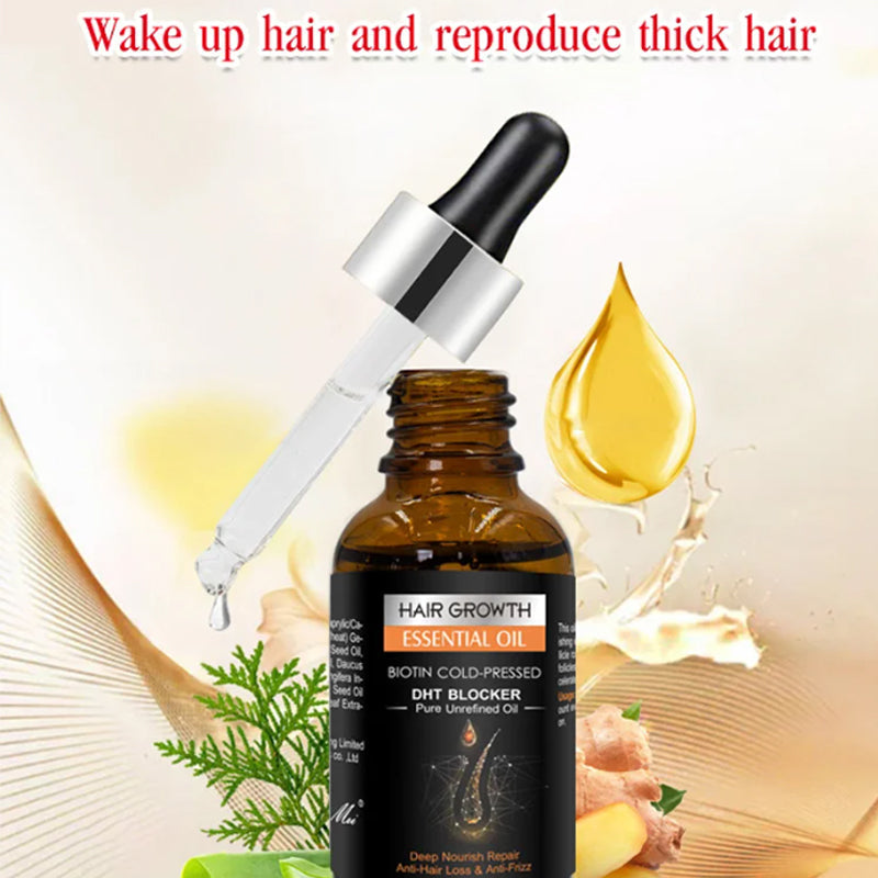 Hair growth essential oil