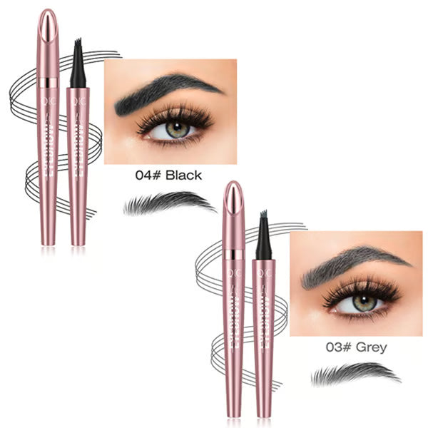 🎁Last Day Buy 1 Get 1 Free✨Waterproof Micro-Fork Eyebrow Pencil, Long-Lasting Brow Pen for Natural Hair-Like Strokes