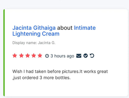 OUHOE™ Intimate Lightening Cream