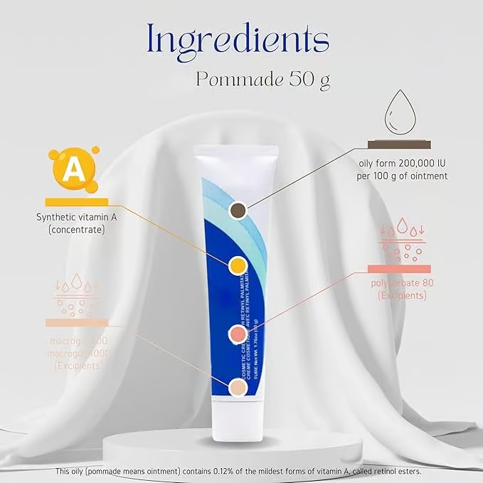 Retinol Pommade Vitamin A Night Mousturizer