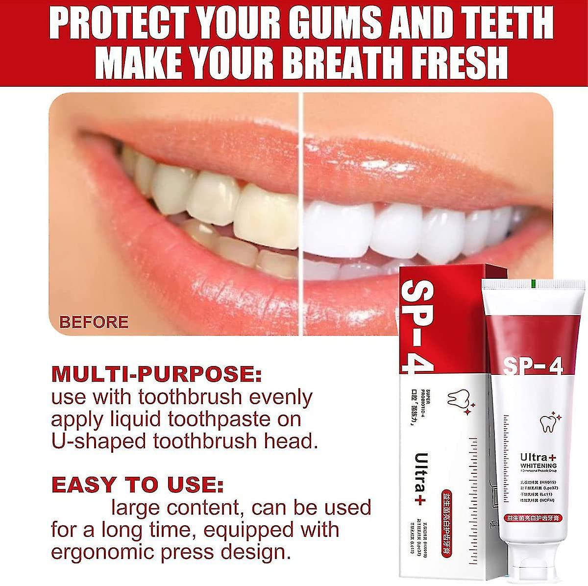 Brightening & Stain Removing Probiotic Toothpaste