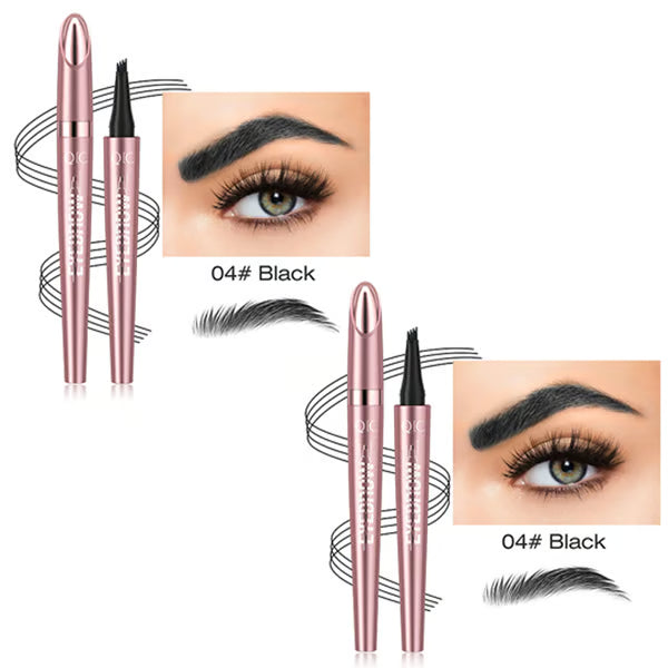 🎁Last Day Buy 1 Get 1 Free✨Waterproof Micro-Fork Eyebrow Pencil, Long-Lasting Brow Pen for Natural Hair-Like Strokes