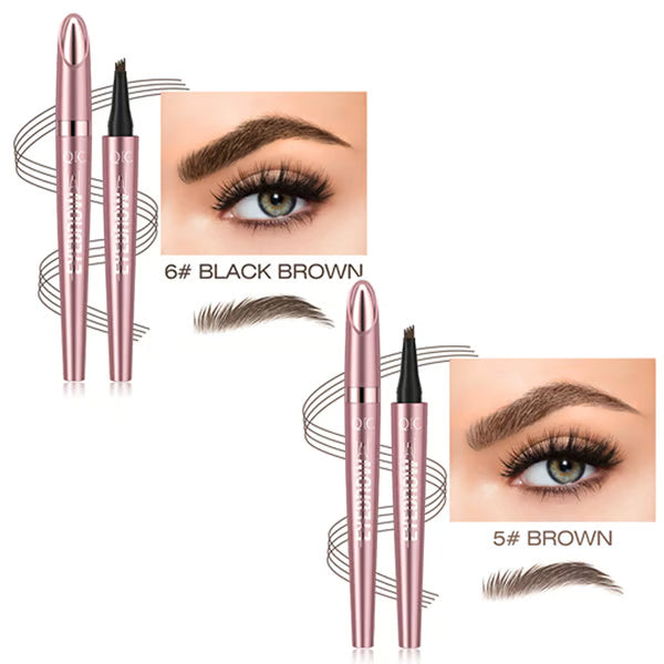🎁Last Day Buy 1 Get 1 Free✨Waterproof Micro-Fork Eyebrow Pencil, Long-Lasting Brow Pen for Natural Hair-Like Strokes