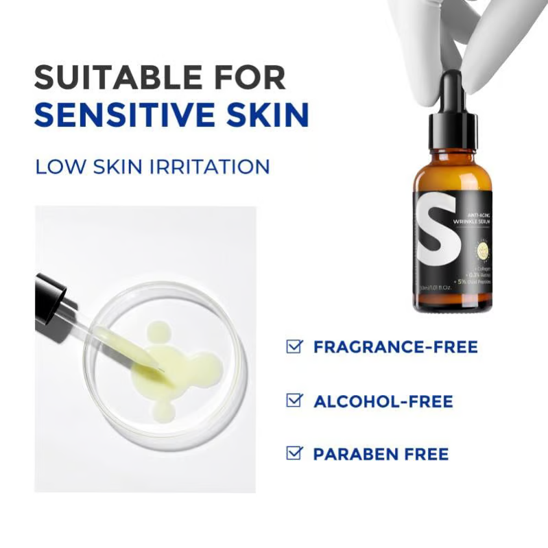 💥Retinol & Peptide Anti-Aging Wrinkle Serum, Brightening Serum for Fine Lines