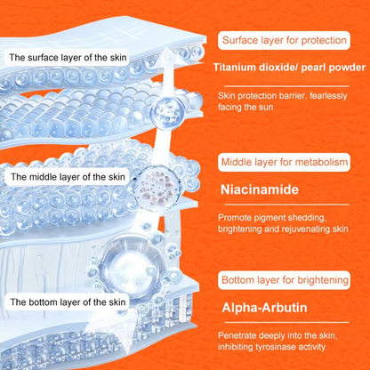 Five vitamin C natural makeup cream