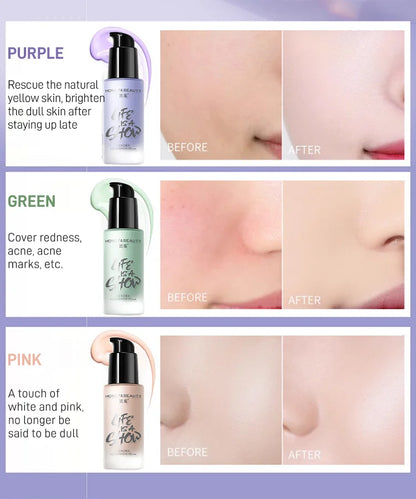 Burst water drop base cream