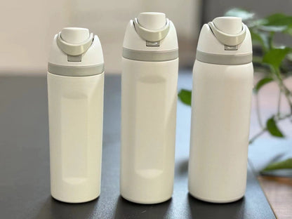 FreeSip Insulated Stainless Steel Water Bottle with Straw for Sports, Travel, and School BPA-Free Sports Water Bottle, 24 oz, Surfs Edge