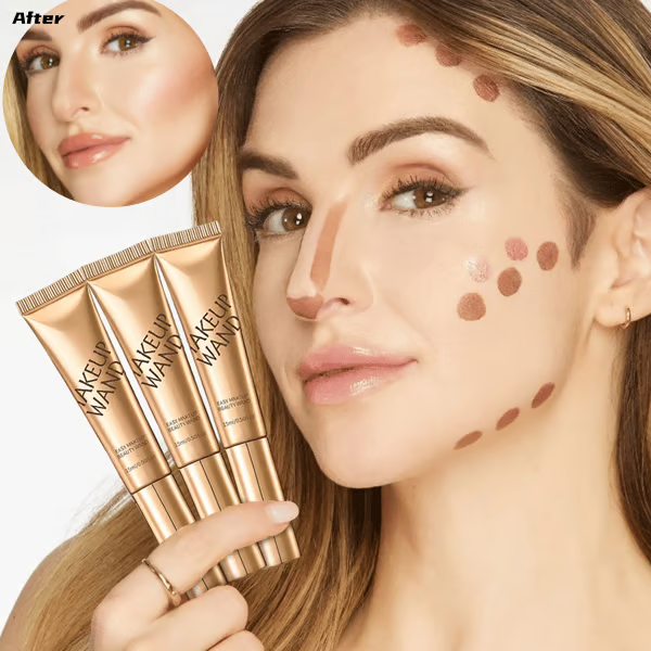 🎁💖Blush Wand & Contour Wand Duo 💖No Animal Testing & Sls-Free & Suitable For Vegetarians