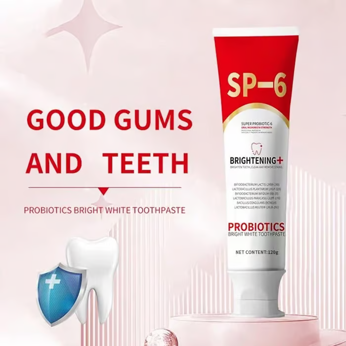 🔥2024 Hot Sale⏰Super Probiotic-6 Toothpaste with 6 Probiotics oalance Oral microbiota strength