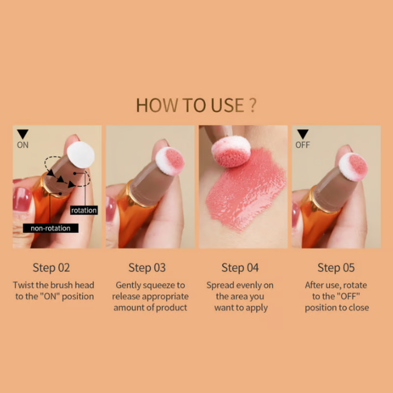 Contour wand Blush highlights wand duo