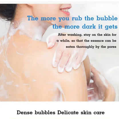 Volcanic mud shower gel