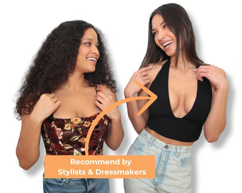 🔥Last Day 40% OFF🔥Sticky Bra Inserts - Washable & Reusable, Instant Lift🔥(Latex-free and Allergy-friendly)