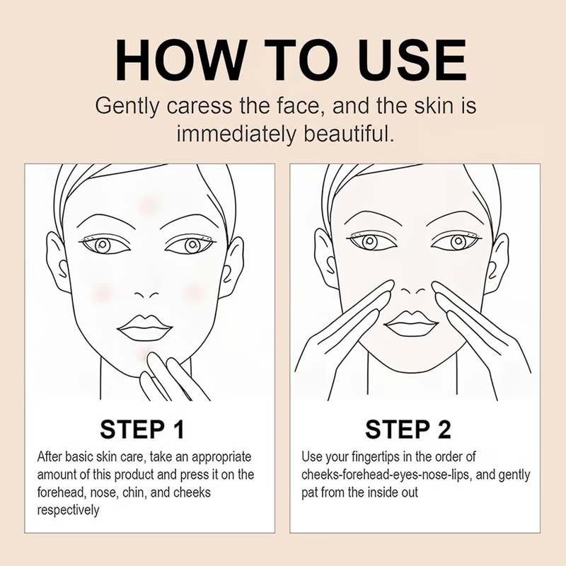 💕Hydrating CC Cream Foundation with Centella Asiatica❄️