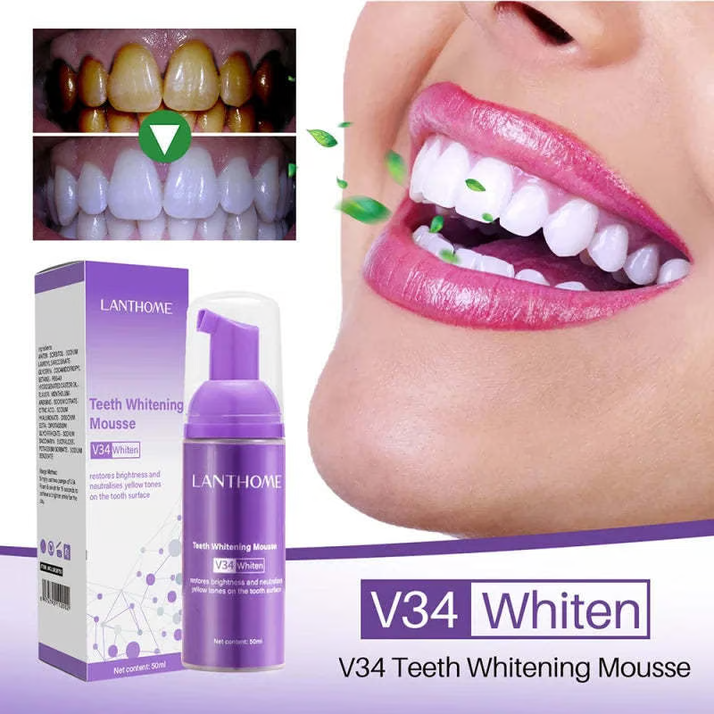 V34✨Bright Smile Saver Mousse Toothpaste