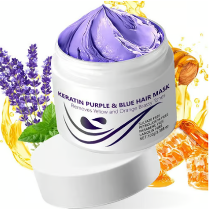 Purple Keratin Hair Mask