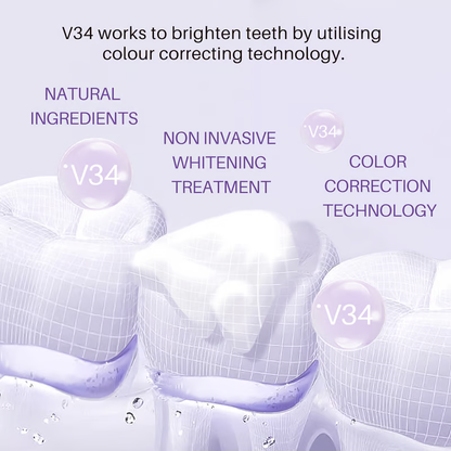 V34✨Bright Smile Saver Mousse Toothpaste
