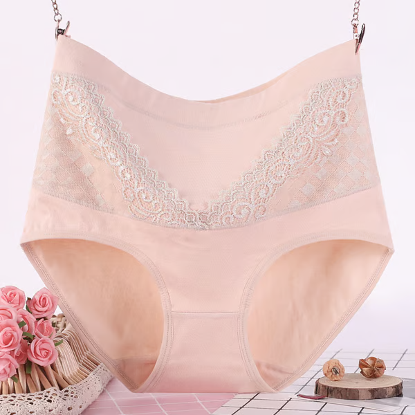 🔥High Waist Cotton Hygroscopic Underwear