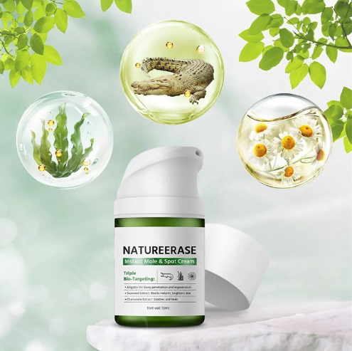 NatureErase Instant Mole and Spot Cream Facial Repair Cream Moisturizing Care