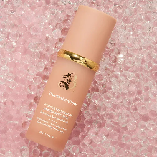 TrueMatchGlow™ Colour Changing Foundation - The Foundation That Finds Your Shade 🎀