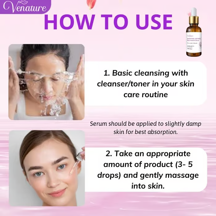 ❣︎ Venature Bakuchiol Retinol Rejuvenation Serum