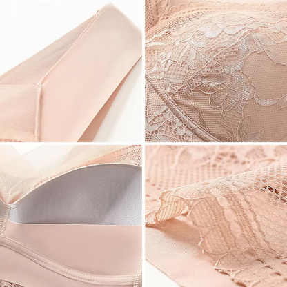 🔥Women’s Lace Silk Push Up Bra