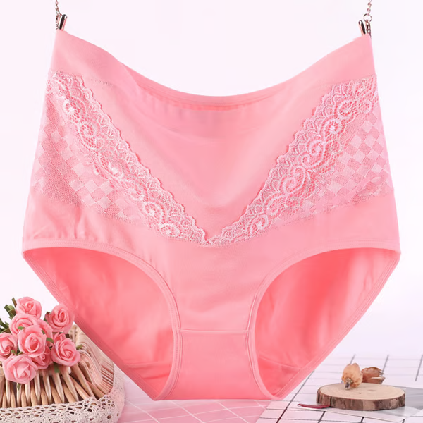 🔥High Waist Cotton Hygroscopic Underwear