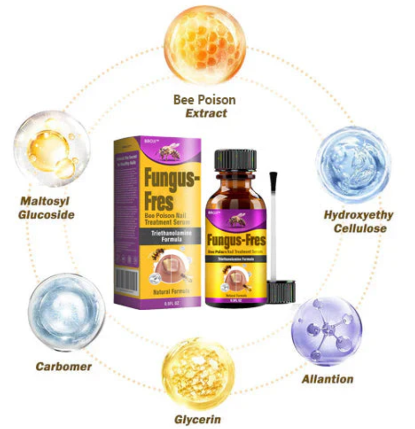 🐝BBOJI™ Fungus-Fres Bee poison Nail Treatment Serum