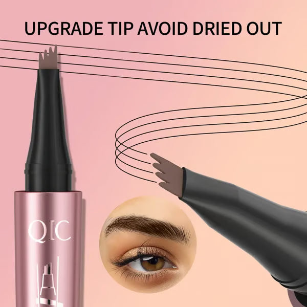 🎁Last Day Buy 1 Get 1 Free✨Waterproof Micro-Fork Eyebrow Pencil, Long-Lasting Brow Pen for Natural Hair-Like Strokes