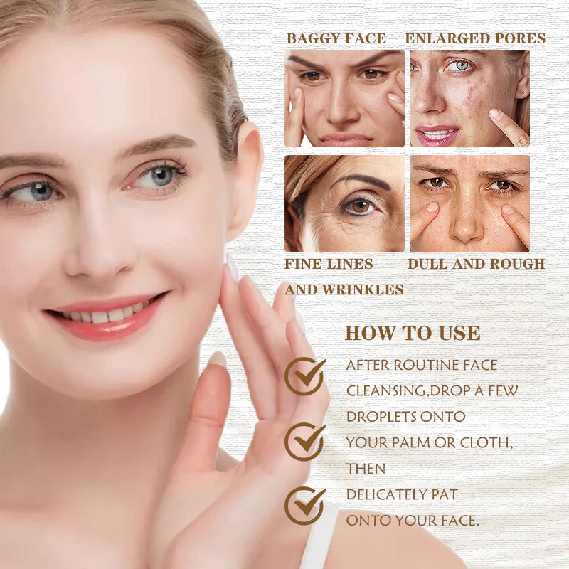 [Hoygi]Natural Ginseng Anti-Aging Hydrating Essence Water – 100% Wild Ginseng from Himalayas, Deep Moisture & Wrinkle Care for All Skin Types Firming Skincare Serums Moisturizer Gentle