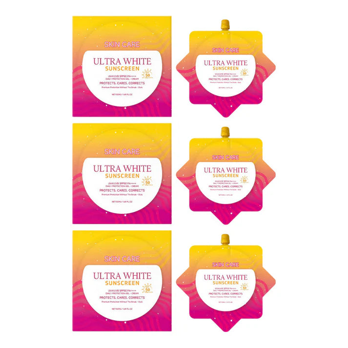 Portable Highly Effective Whitening Sunscreen